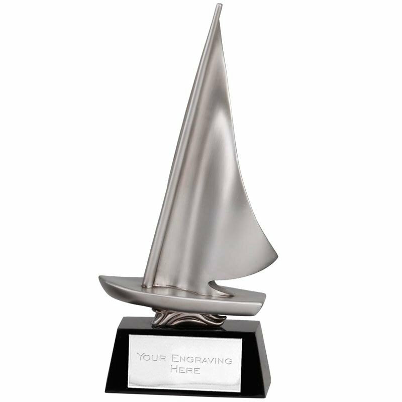 Large Dinghy Sailing Award in resin