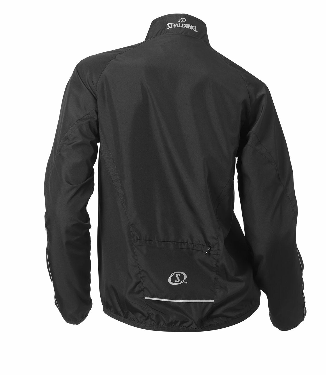 Ladies' Spalding Black Adrenaline Jacket - Small