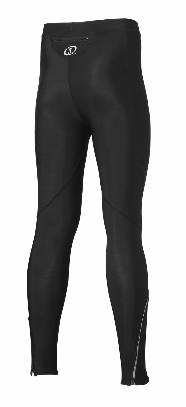 Men's Spalding Response Black Leggings Base Layer - Medium/Large