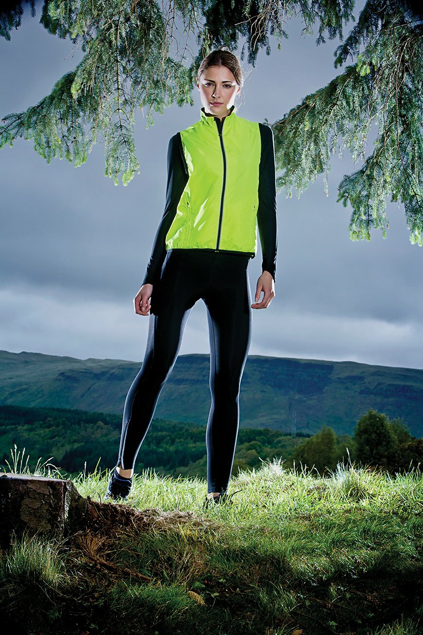 Ladies' Spalding Response Black Leggings Base Layer