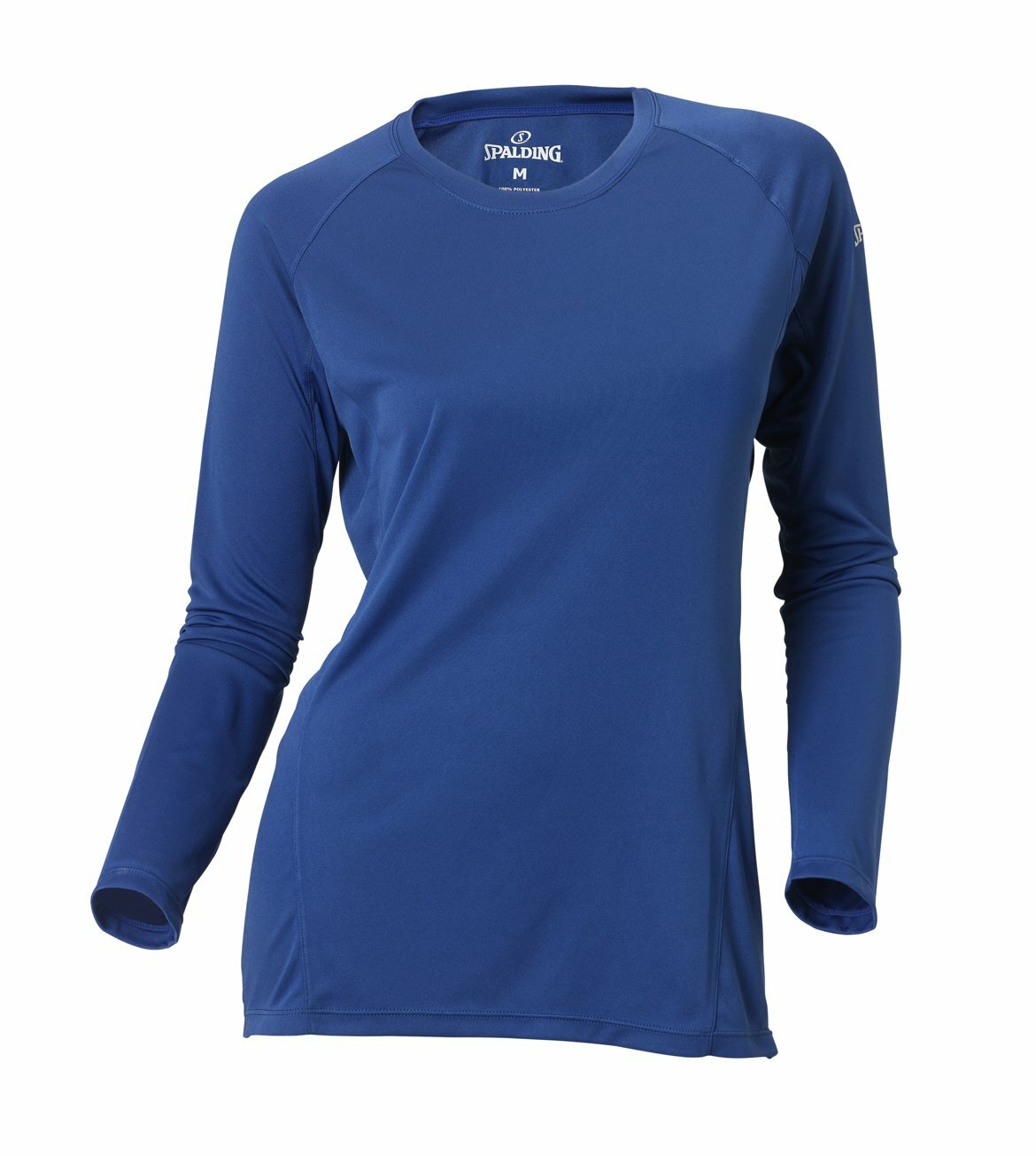 LADIES' SPALDING ESSENTIAL ROYAL BLUE LONG SLEEVE TEE