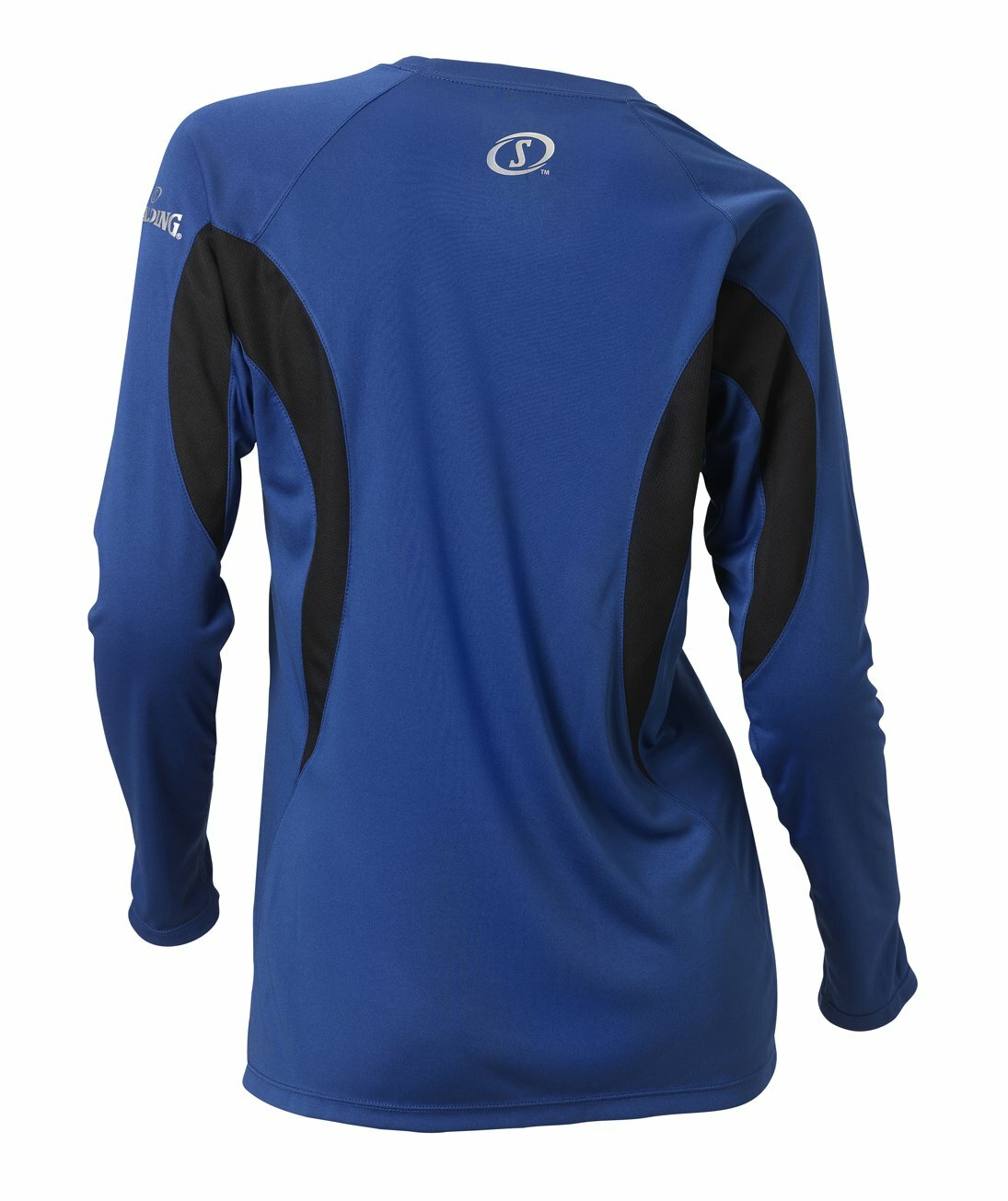 LADIES' SPALDING ESSENTIAL ROYAL BLUE LONG SLEEVE TEE