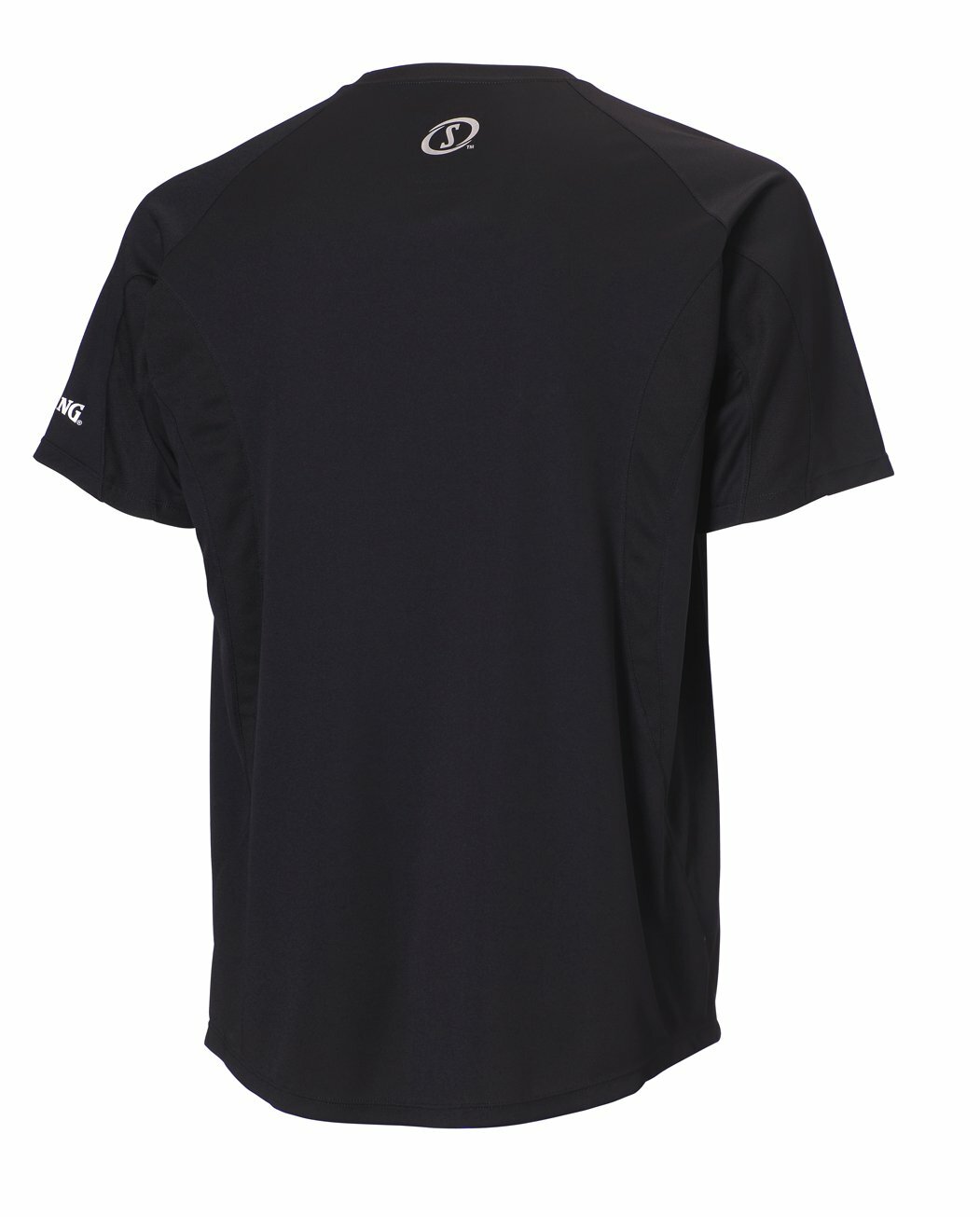 Men's Spalding Essential Black Tee - Medium