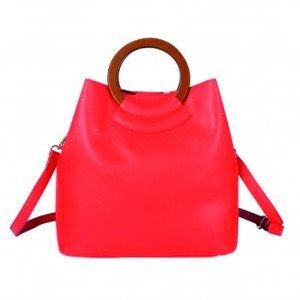Circular Handle Tote Bag