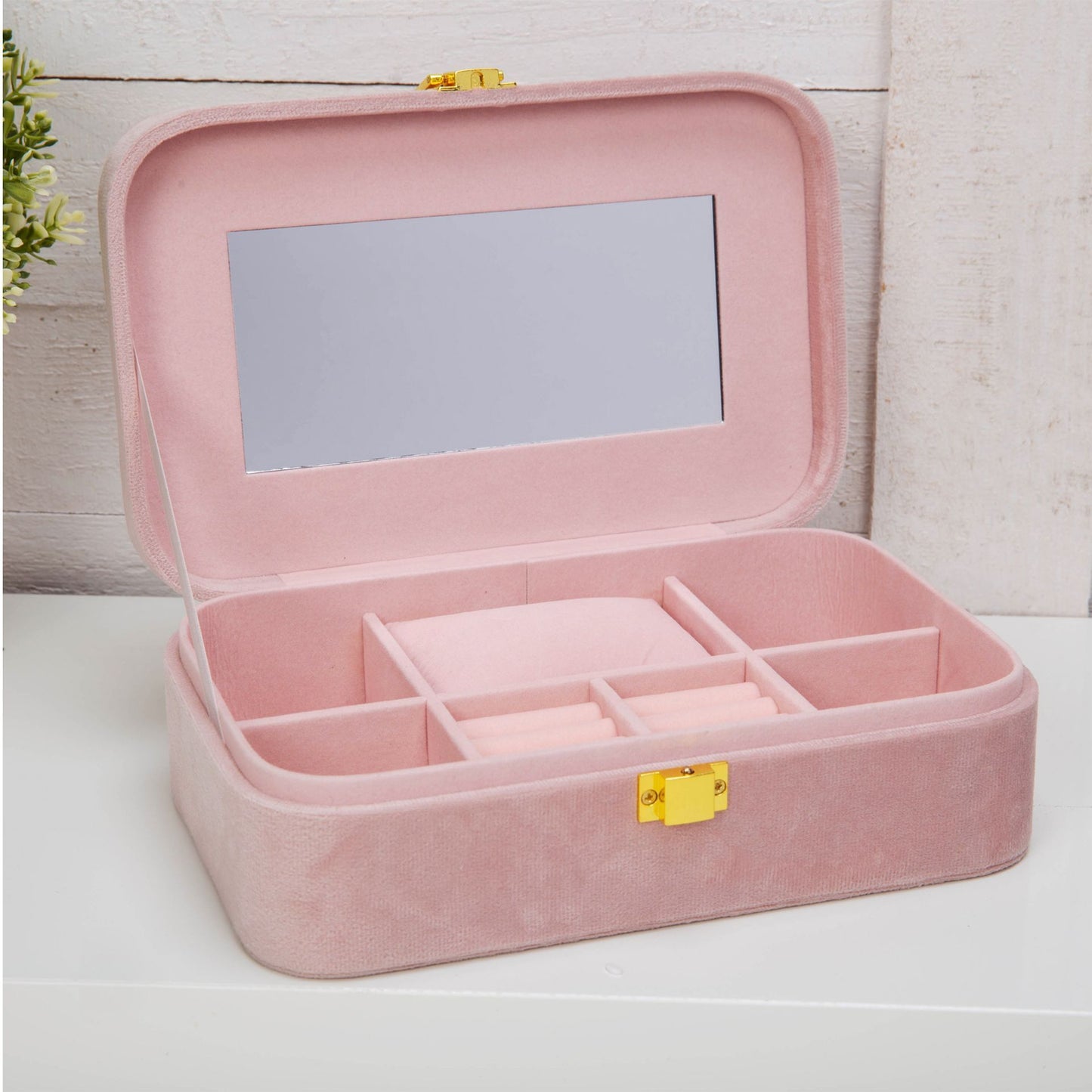 "Mother of the Bride Velvet Jewellery Box