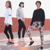 Ladies Reversible Workout Skinnifit Leggings