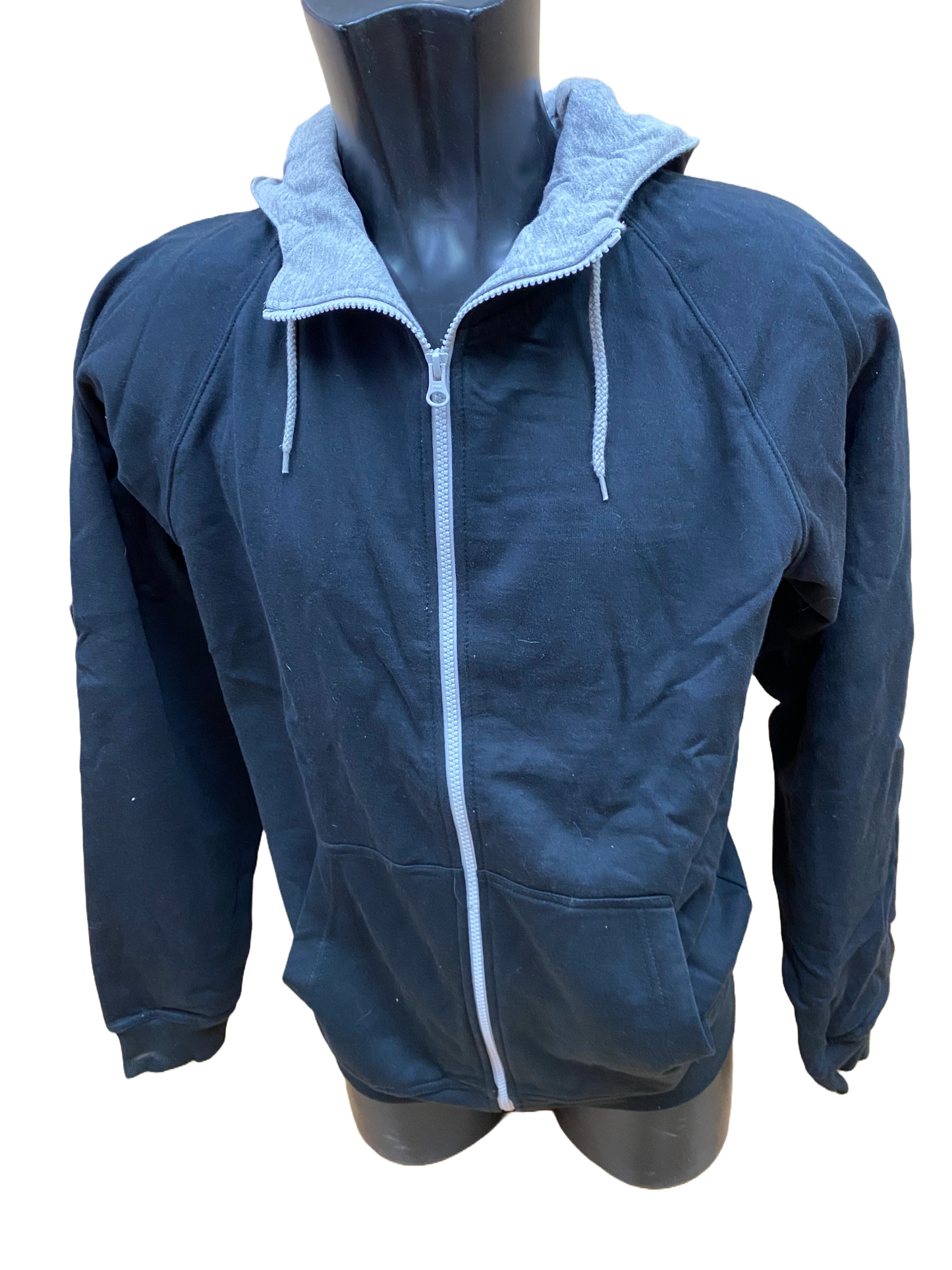 Mens Hanes Hoodie with full zip