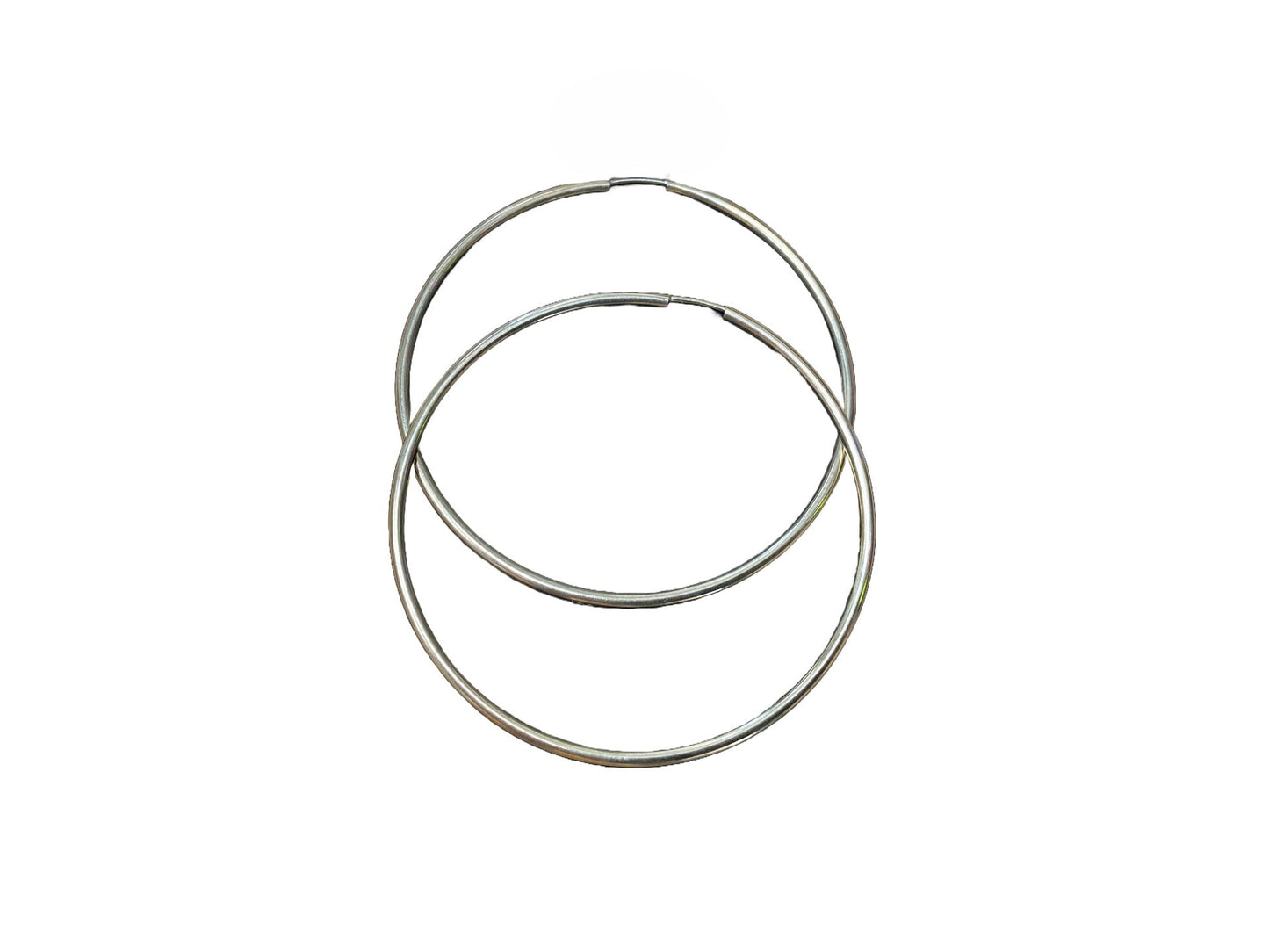 9ct Yellow Gold Classic Hoop Earrings