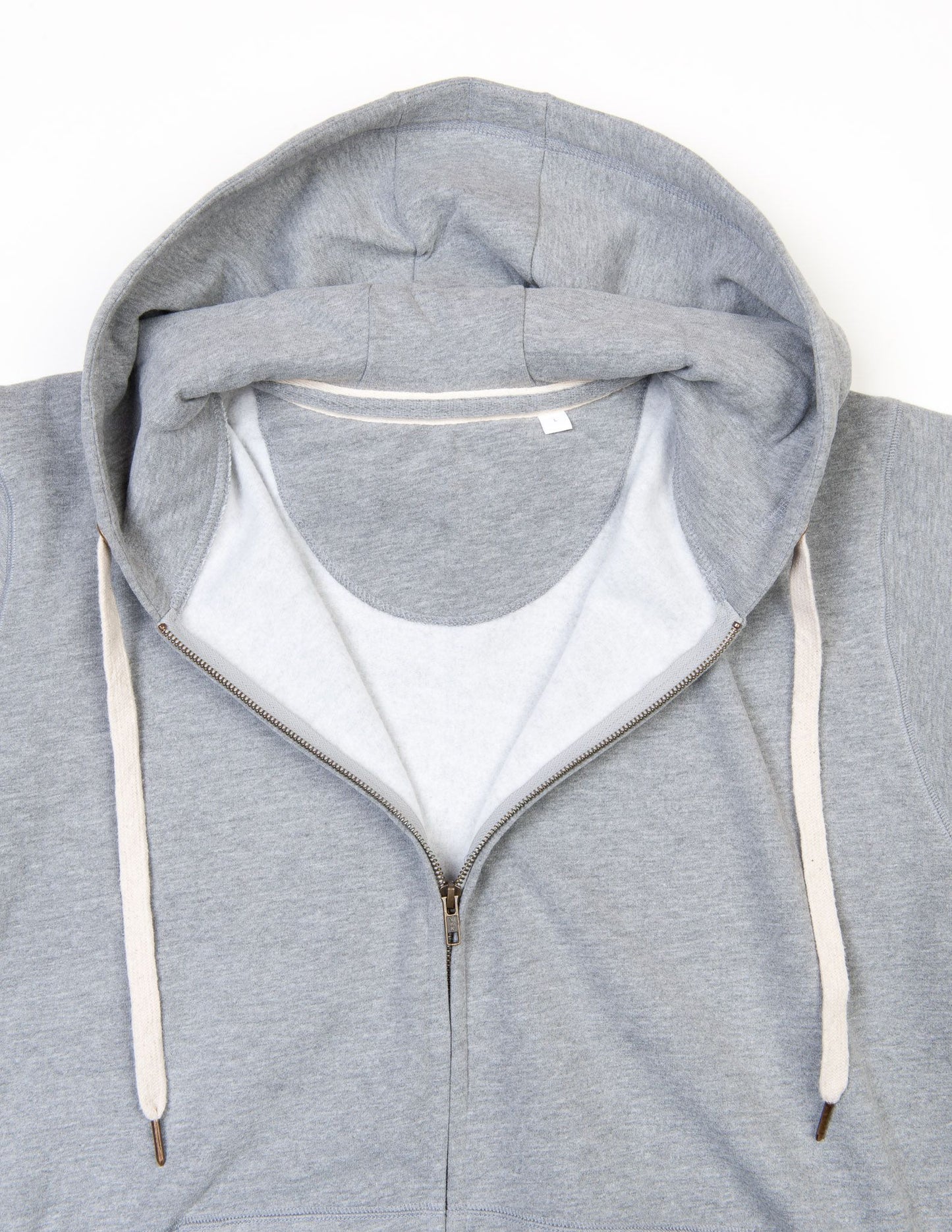 Women's Superstar Zip Through Heather Grey Hoodie