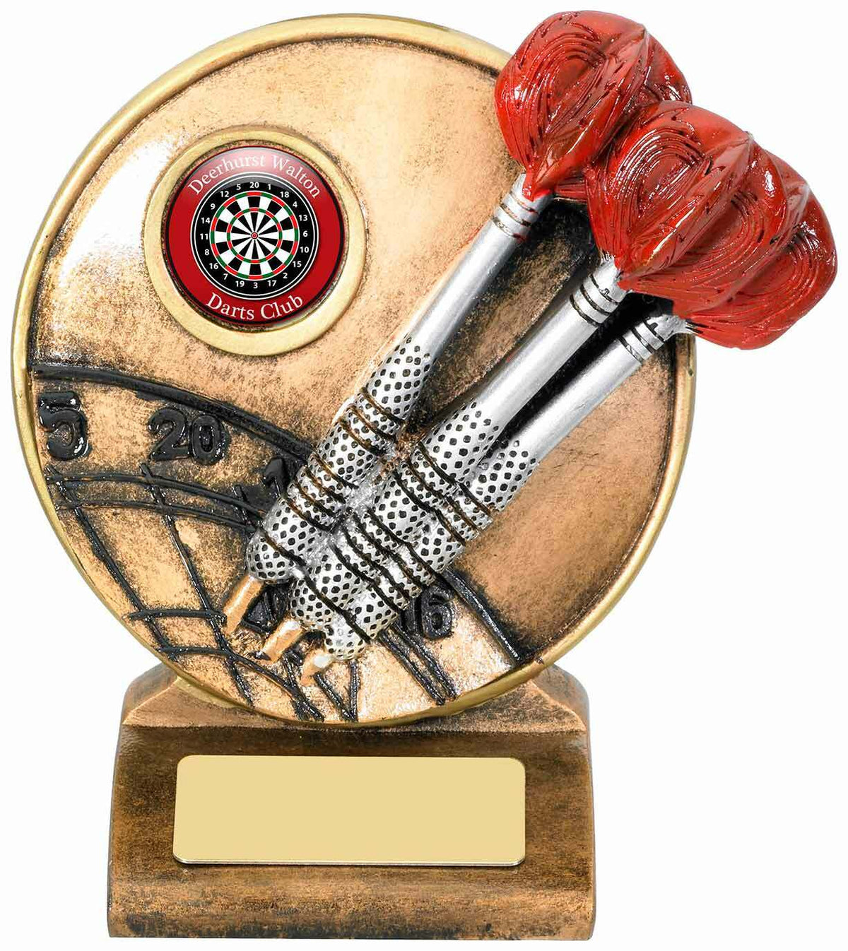 Triple Darts Award in 2 sizes