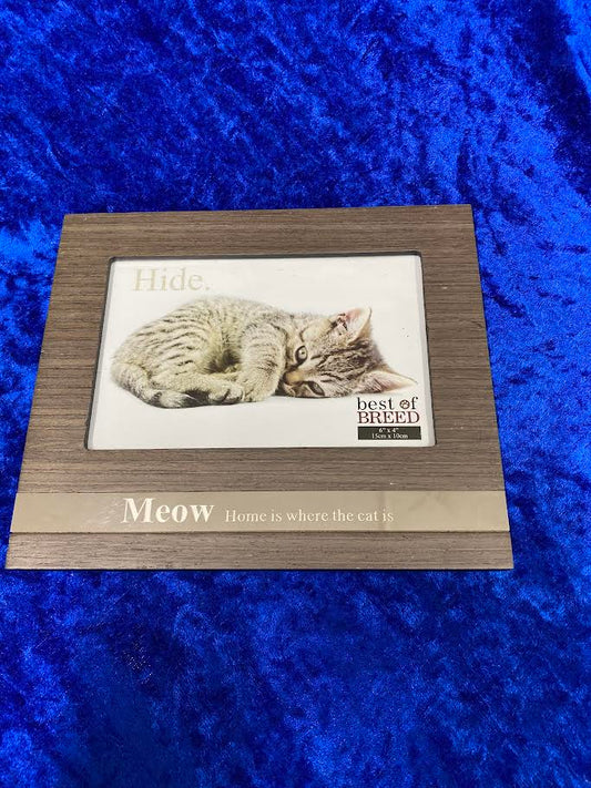 Kitten "Meow" Photo Frame