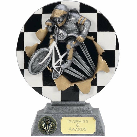 BMX 3D Xplode award in resin