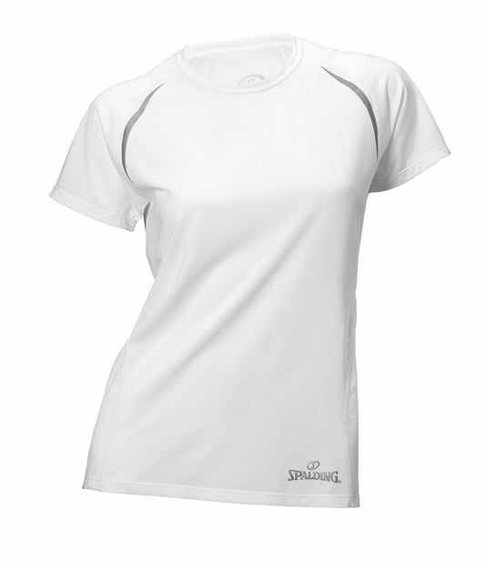 Ladies' Spalding White Endurance Tee - Small