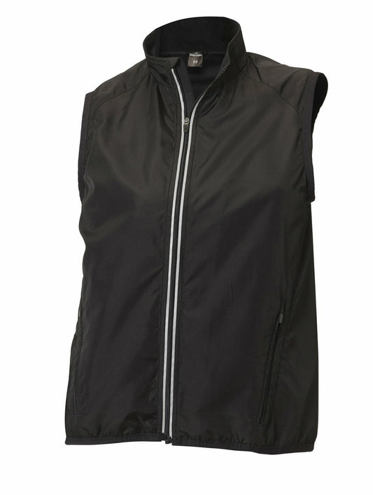 Ladies' Spalding Exhiliration Black Gilet - Medium