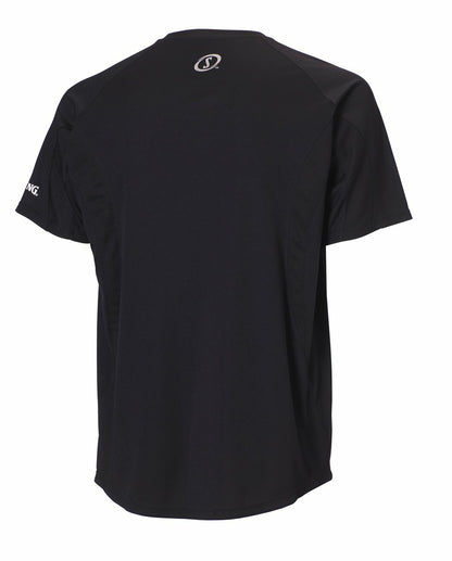 Men's Spalding Essential Black Tee - Medium