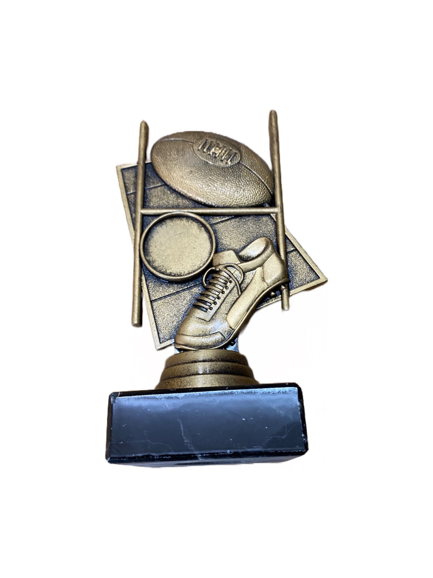 Rugby boot, posts and ball award