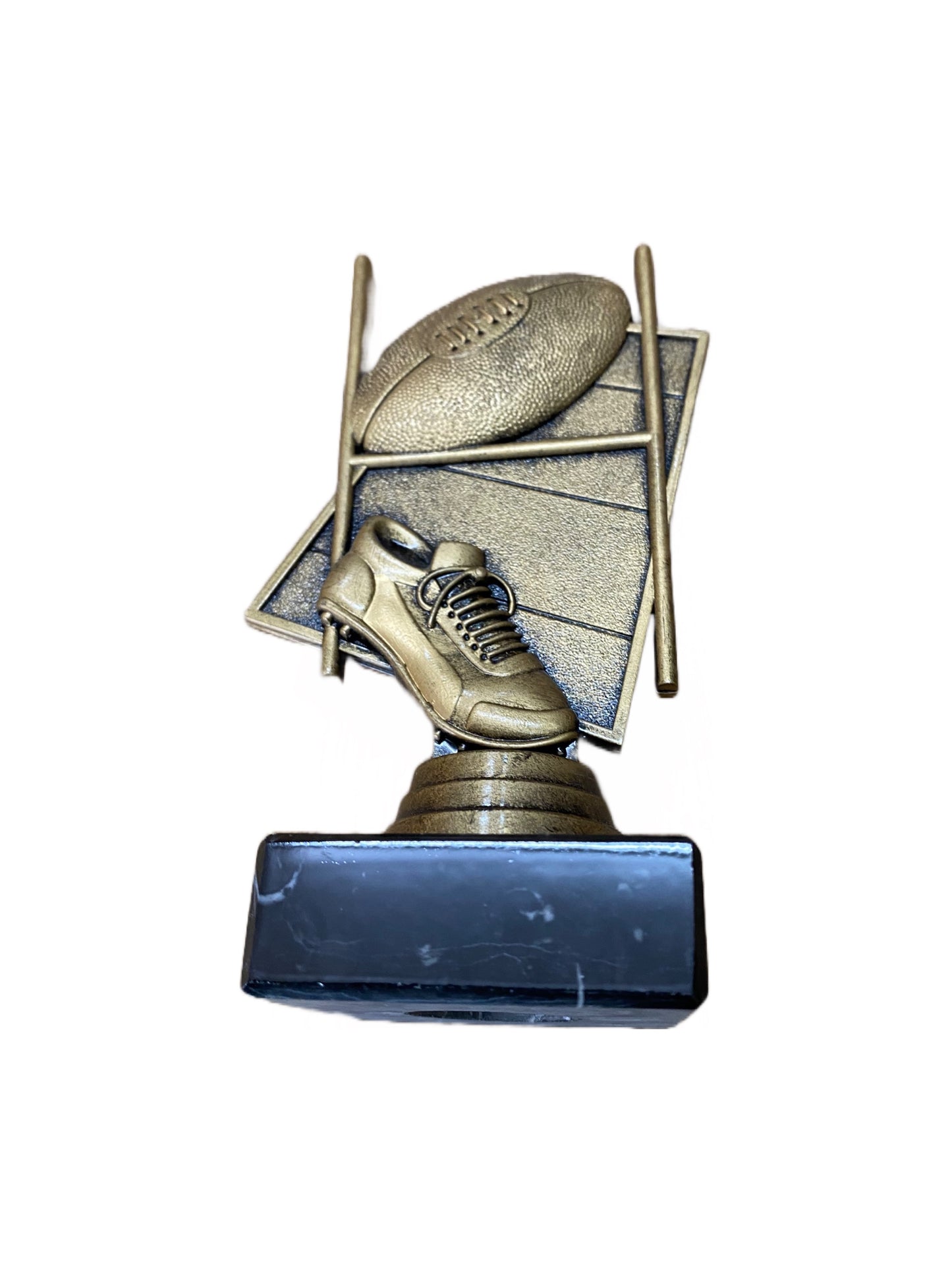 Rugby boot, posts and ball award
