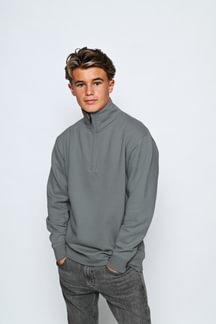 Unisex Oversize Relaxed Cottonridge Hoodie - Grey Mist XL