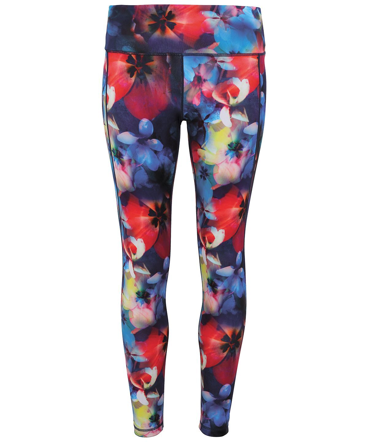 Ladies TriDri® Performance Multi Colour Flower Leggings - Large