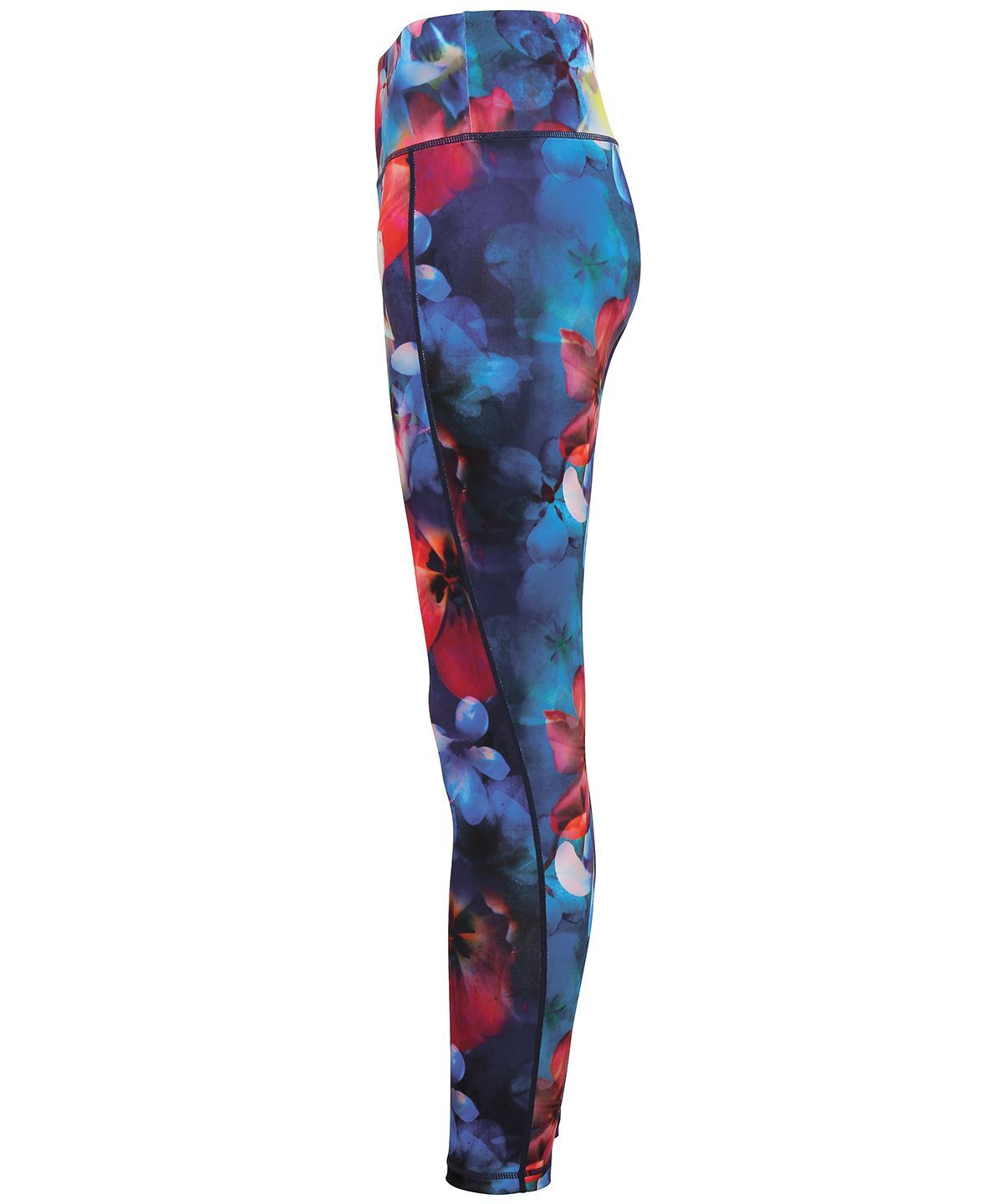 Ladies TriDri® Performance Multi Colour Flower Leggings - Large