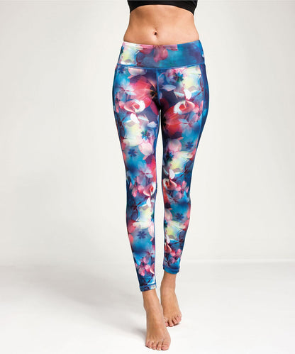 Ladies TriDri® Performance Multi Colour Flower Leggings - Large