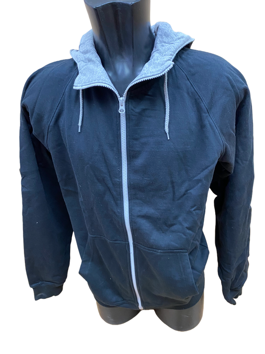 Mens  Hanes Hoodie with full zip