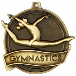 Gymnastics Medal in Gold, Silver or Bronze