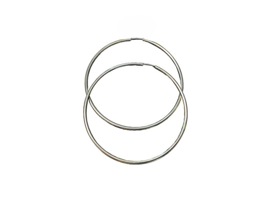 9ct Yellow Gold Classic Hoop Earrings