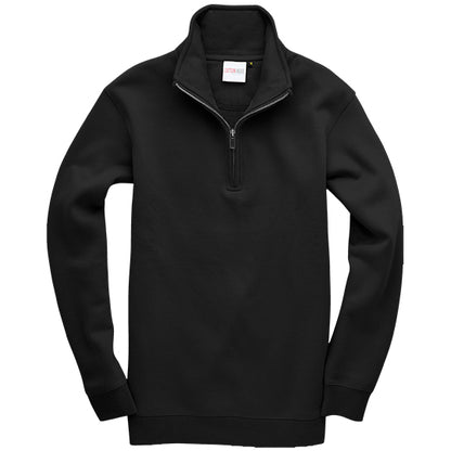 Black XL Men's Sweatshirt with quarter zip