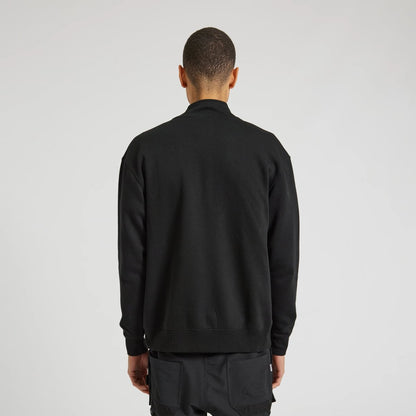 Black XL Men's Sweatshirt with quarter zip