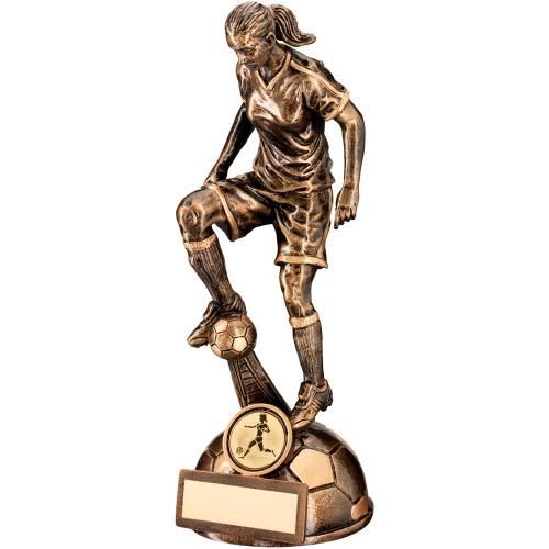 Female Footballer Award in 4 sizes