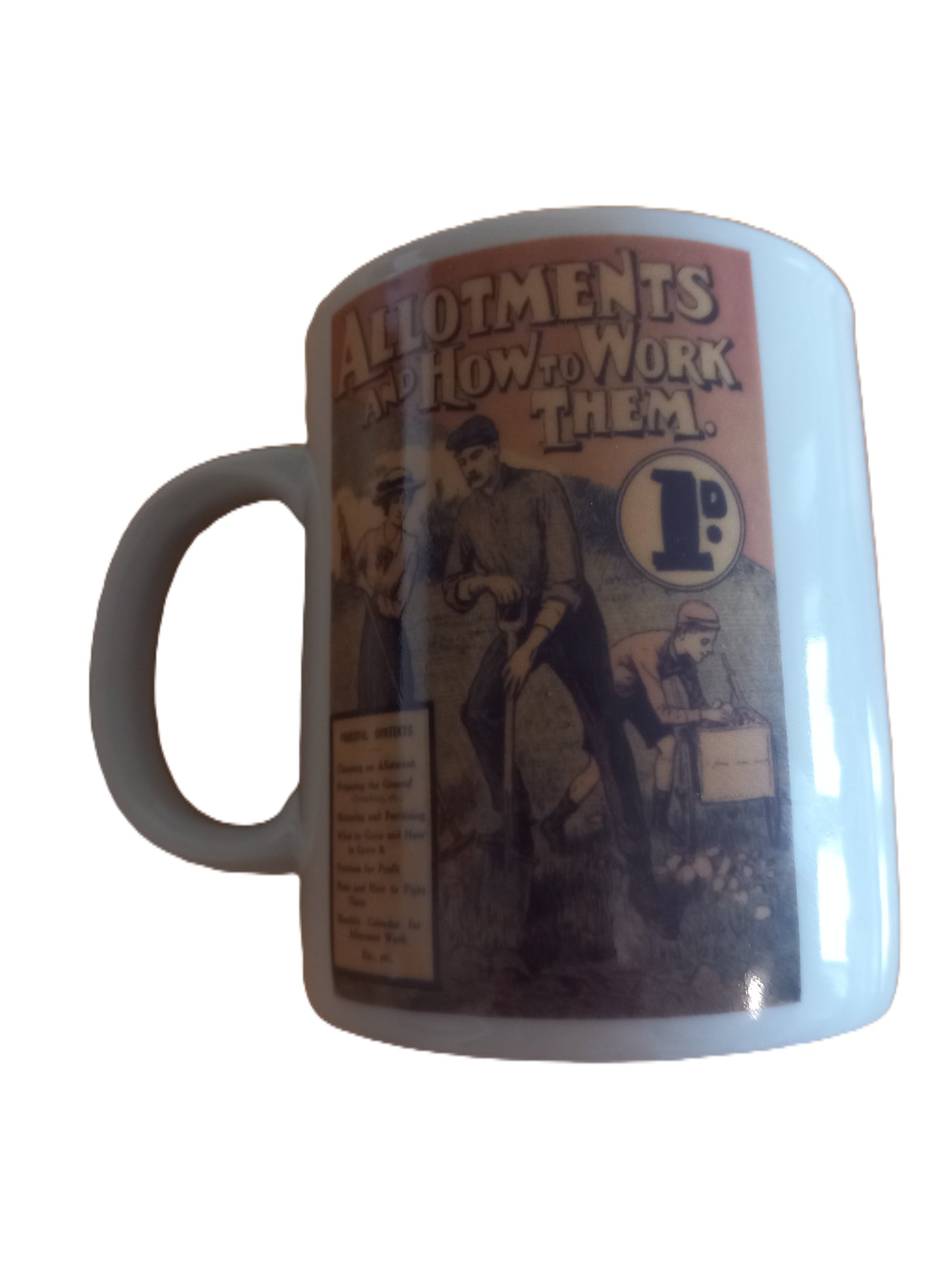 Garden Museum Fine China Mug Allotments design