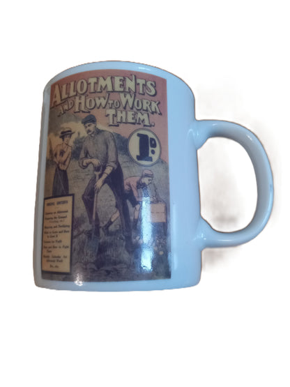Garden Museum Fine China Mug Allotments design