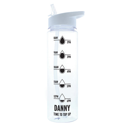 Personalised Hydration Tracker Water Bottle