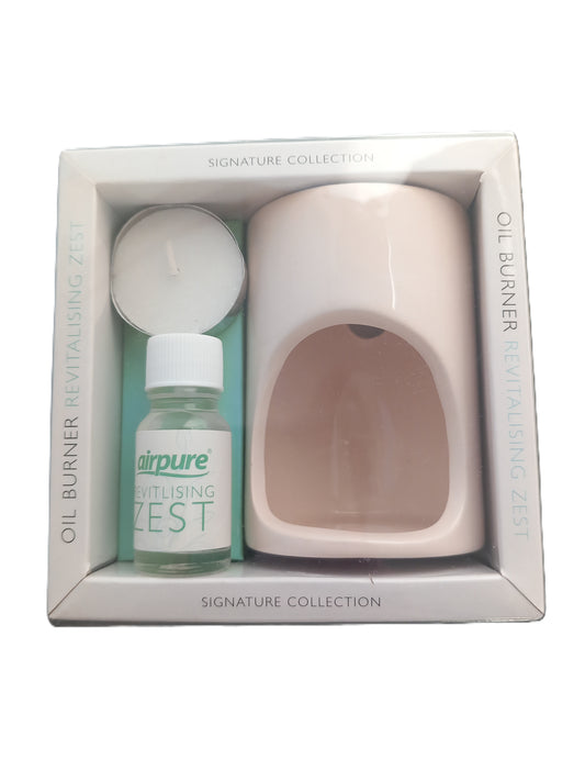 Tealight Oil Burner Gift Set