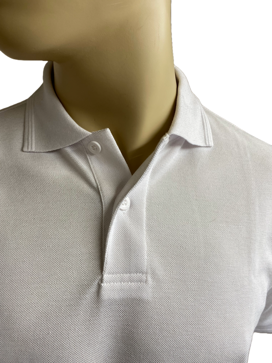 Men's White Polo Shirt