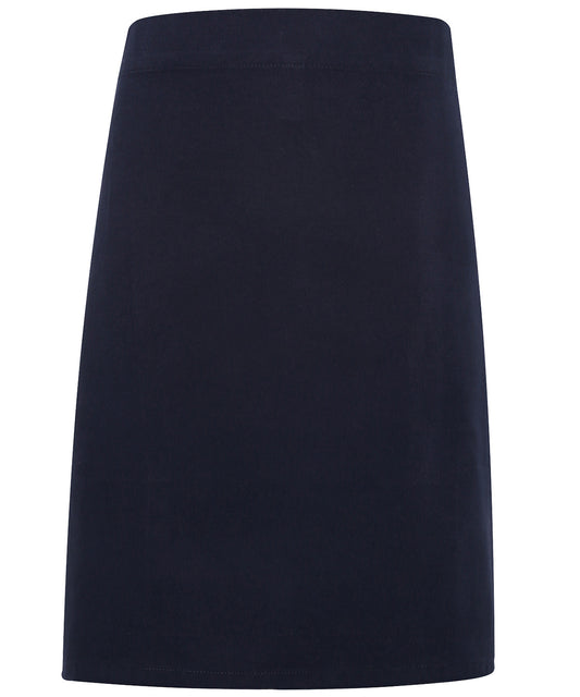 Heavy Cotton Canvas Waist Navy Apron