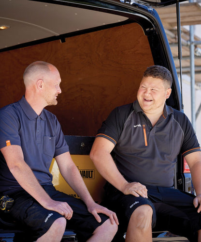 Trade Active Scruffs 2XL Black Polo Shirt